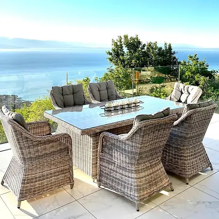 Villa White Pearl Opatija Luxury Stay With Pool And Sea View Veprinac
