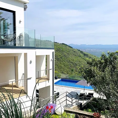 Villa White Pearl Opatija Luxury Stay With Pool And Sea View