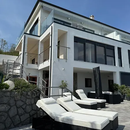 Villa Villa White Pearl Opatija Luxury Stay With Pool And Sea View